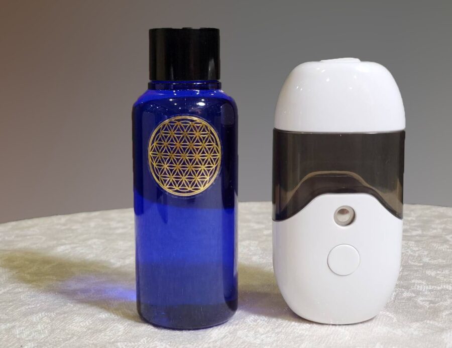 祕魯聖木純露&納米霧化機(白)